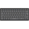 Tastiera vultech key-601wbt slim meccanico 80 tasti qwerty wireless/bluetooth