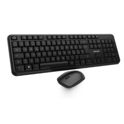 Tastiera vultech con mouse nero [km-811w]