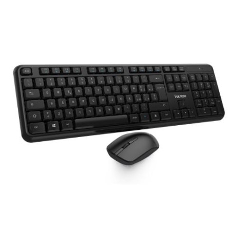 Tastiera vultech con mouse nero [km-811w]