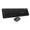 Tastiera vultech con mouse nero [km-811w]