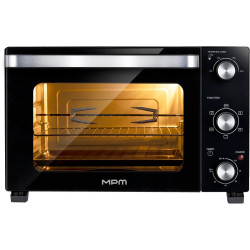 Mini forno mpm mpe17/t 48l/1800w nero [mpe-17/t]
