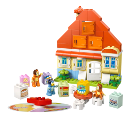 Set da gioco lego duplo 10459 casa della famiglia di bluey con gioco