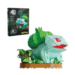 Modellino spinmaster 4d build pokemon bulbasaur blu/verde [6075062]