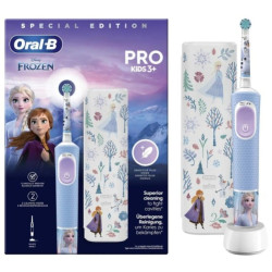 Spazzolino elettrico oral-b vitality pro kids frozen con custodia