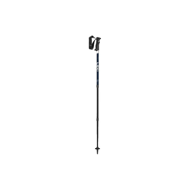 Bastoncini da trekking leki eagle paio regolabile 110-145cm blu/bianco