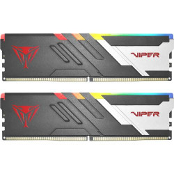 Ram dimm ddr5 48gb patriot viper venom rgb dual-kit 2x 24gb 6400mhz
