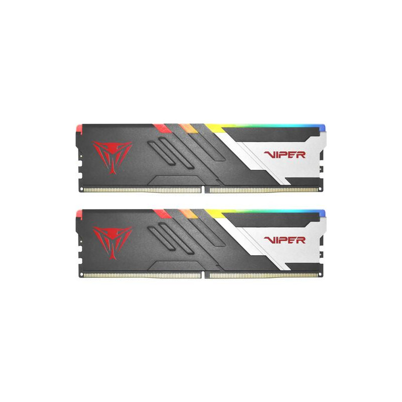 Ram dimm ddr5 48gb patriot viper venom rgb dual-kit 2x 24gb 6400mhz