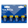 Batteria varta longlife power lr14 blu 4pz [04914121424]