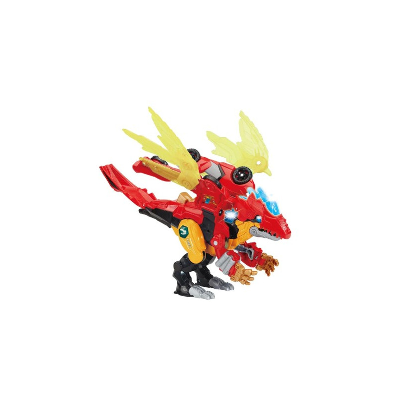 Set da gioco vtech switch e go - combo mega dragon 2in1 luce