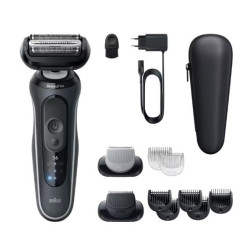 Rasoio elettrico braun serie 6 62-g1650s nero [8700216645362]