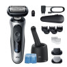 Rasoio elettrico braun serie 6 62-s7650cc argento/nero [8700216647403]