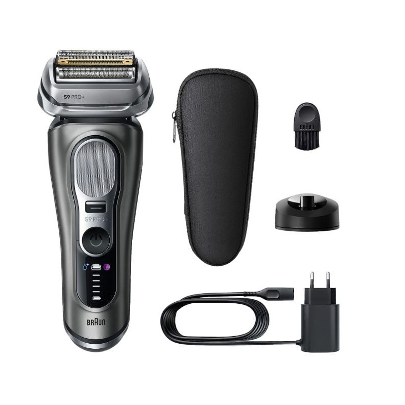 Rasoio elettrico braun serie 9 pro+ 9615s grigio/argento [8700216554237]