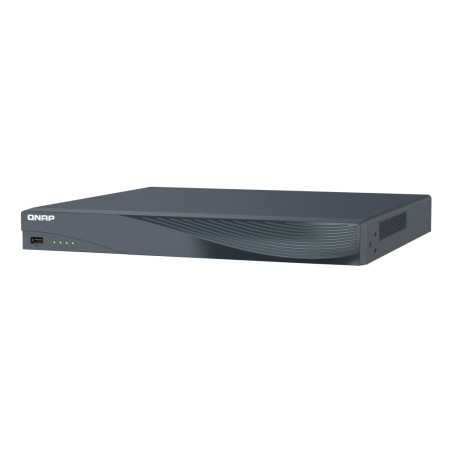 Videoregistratore nvr qnap tvr-ai200 16 canali nero [tvr-ai200-16ch-16p]