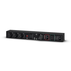 Interruttore di bypass rack cyberpower mbp20hvde3 1u nero [mbp20hvde3]
