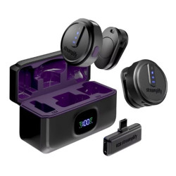 Set di microfoni streamplify mic go portatile wireless usb-c/lightning