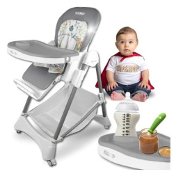 Sedia per l'alimentazione neno sedi multifunzionale per bambini