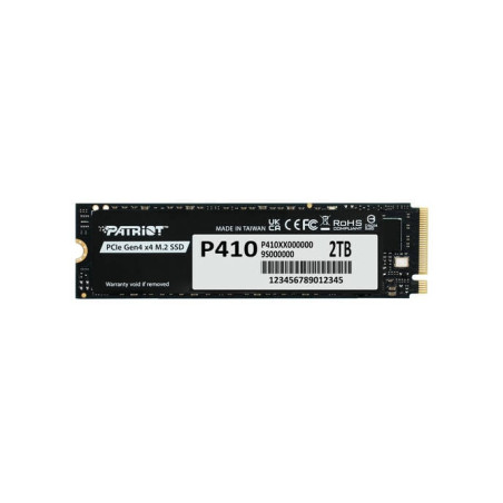 Ssd 2tb patriot p410 m.2 pcie gen 4 x4 nero [p410p2tbm28h]