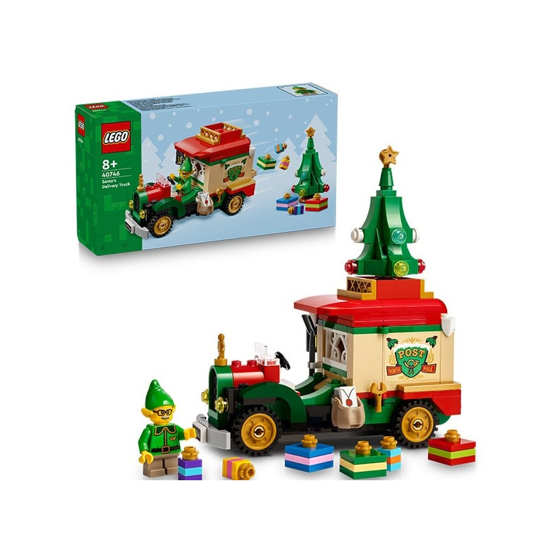 Set di costruzioni lego speciali 40746 camion delle consegne di babbo