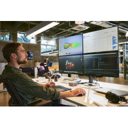 Tastiera hp bus slim v2 smart card nero