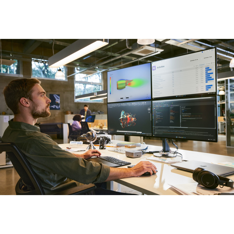 Tastiera hp bus slim v2 smart card nero