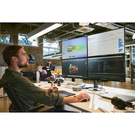 Tastiera hp bus slim v2 smart card nero