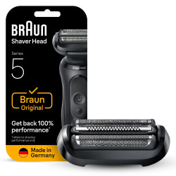 Testina per rasatura braun 54b per series 5 nero [8700216051330]