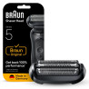 Testina per rasatura braun 54b per series 5 nero [8700216051330]