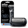 Testina per rasatura braun 64b per series 6 nero [8700216053211]