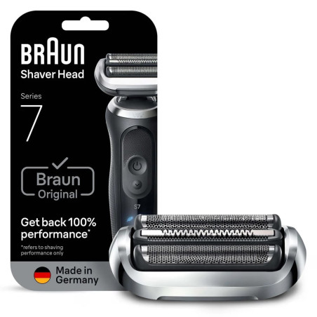 Testina per rasatura braun 74s per series 7 argento [4987176189066]