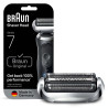 Testina per rasatura braun 74s per series 7 argento [4987176189066]