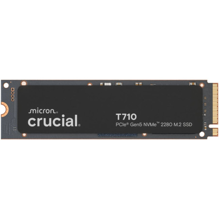 Ssd 4tb crucial t710 m.2 pcie 5.0 x4 nero [ct4000t710ssd8]