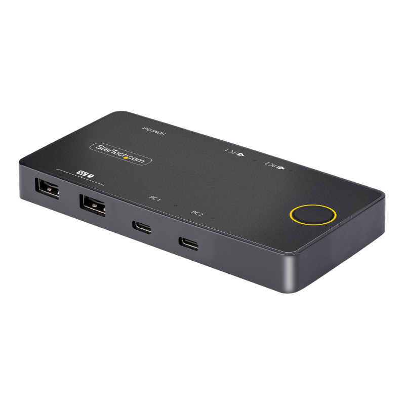 Switch kvm startech.com usb-c 2 x usb-c hdmi singolo 4k 60hz
