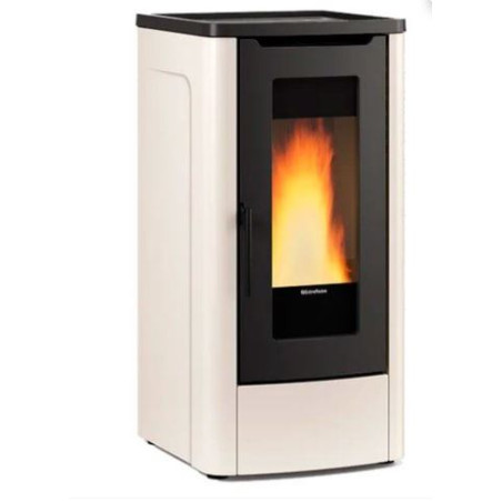 Stufa a pellet extraflame 1295101 dahiana 5.0 evo avorio