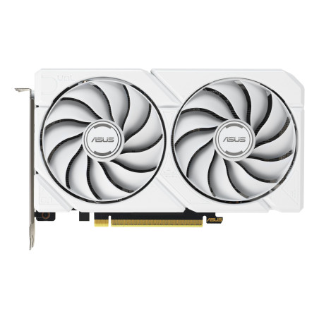Scheda video asus rx9060xt dual 16gb gddr6 20gbit/s bianco [90yv0lg3-m0na00]