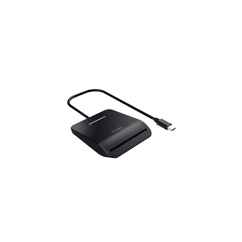 Lettore smart card trust primo usb-c nero [26061]