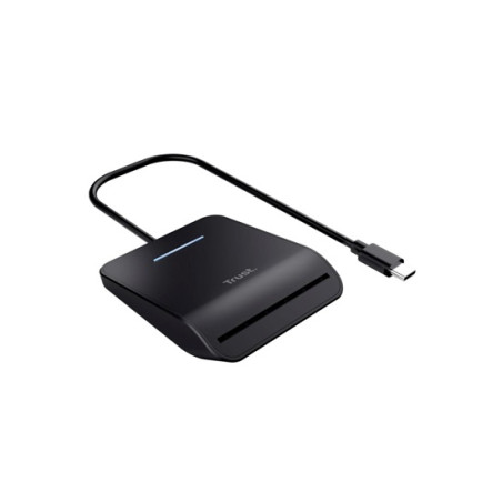 Lettore smart card trust primo usb-c nero [26061]