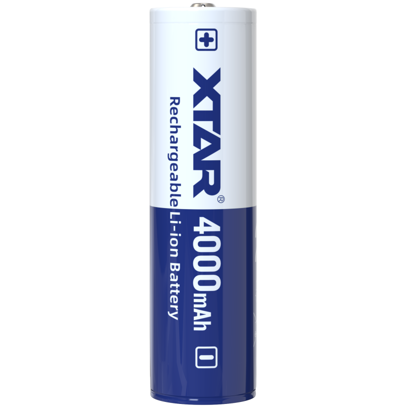 Batteria xtar 18650 3.6v li-ion 4000mah [18650-4000]