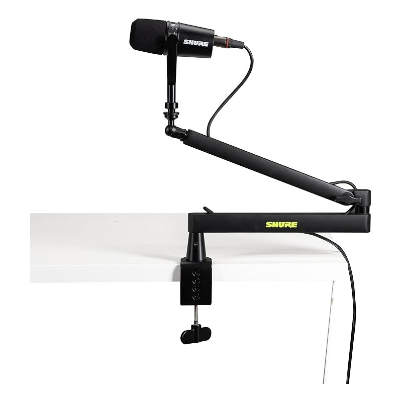Supporto microfono shure sh-broadcast2 da tavolo a basso profilo