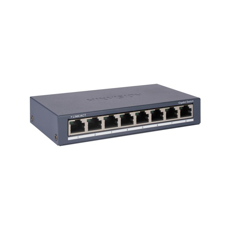 Switch hikvision ds-3e0508-o non gestito 8 porte gigabit