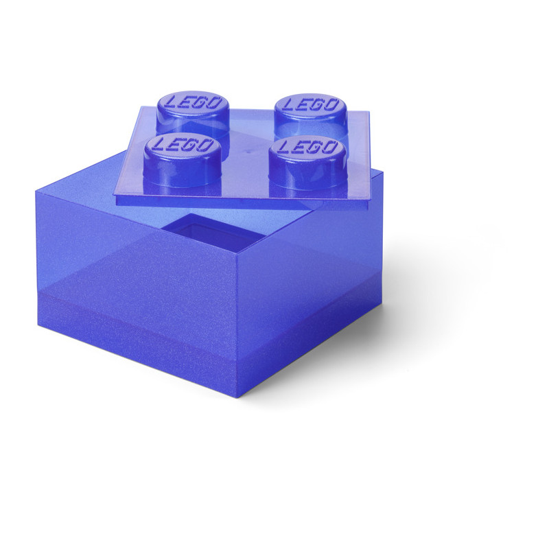 Contenitore lego classic viola/trasparente [40090800]