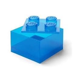 Contenitore lego classic blu trasparente [40090805]