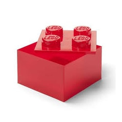 Contenitore lego classic rosso trasparente [40090804]