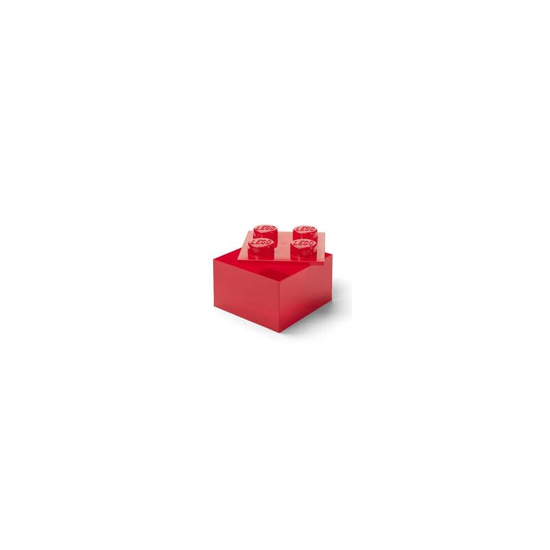 Contenitore lego classic rosso trasparente [40090804]