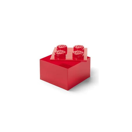 Contenitore lego classic rosso trasparente [40090804]