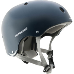 Casco skater hudora 84119 taglia regolabile t.56-60cm blu notte