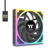 Ventola 120x120 thermaltake toughfan ex 120 argb sync 3x 120mm nero