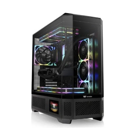 Case thermaltake view 600 tg big-tower e-atx nero [ca-11h-00f1wn-00]