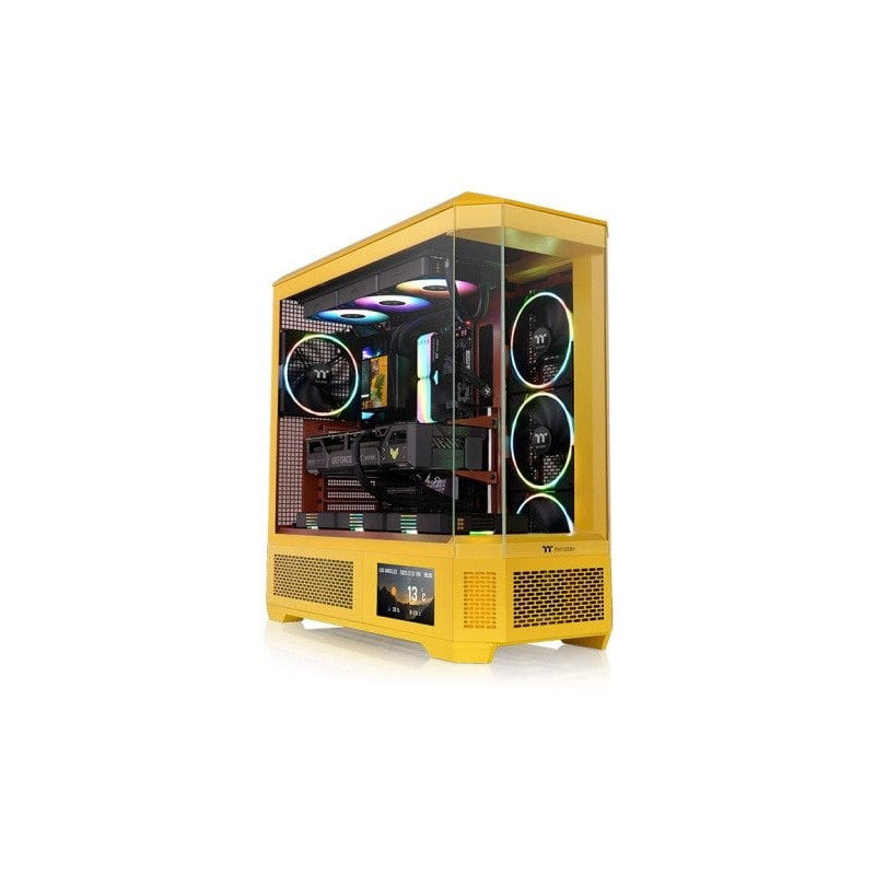 Case termaltake view 600 tg big-tower e-atx giallo [ca-11h-00fmwn-00]