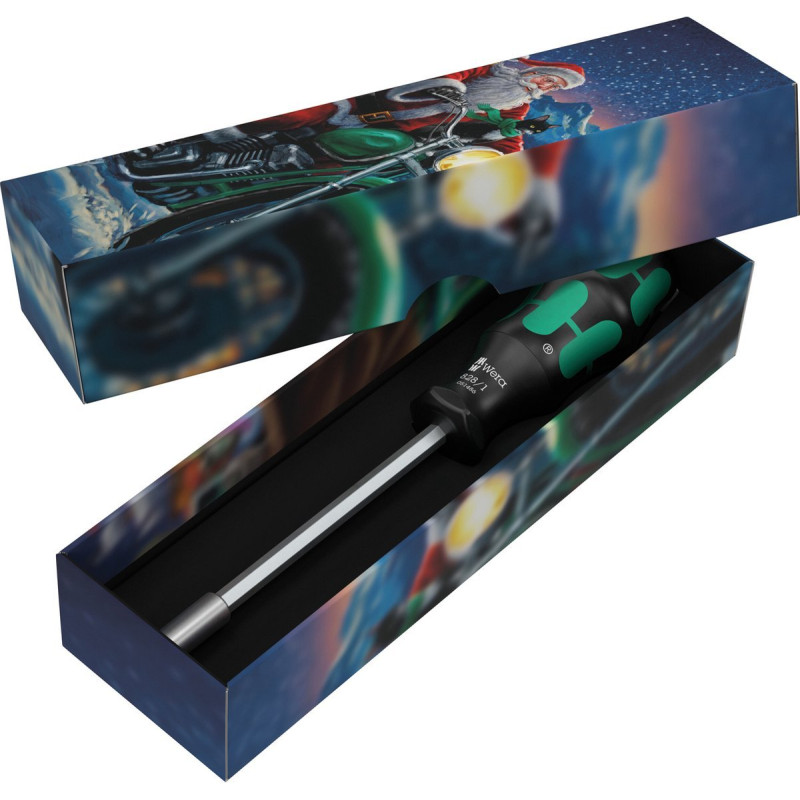 Set di punte wera kraftform kompakt 27 set 1 christmas 2025 verde/nero