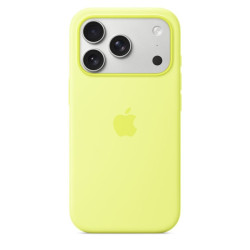 Custodia apple per iphone 17 pro con magsafe giallo neon